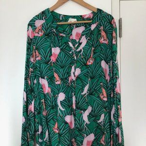 Anthropologie Kendra Dandy Buttondown Size 24W